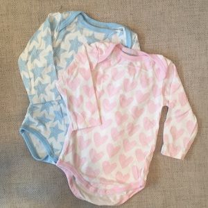 Twin boy girl onesies